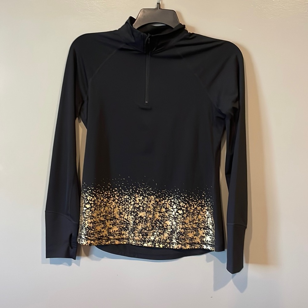 Ideology fitness 3/4 zip shirt